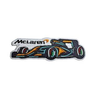 McLaren F1 Formula 1 Racing Team Premium Motorsports 4in Patch Iron / Sew-On